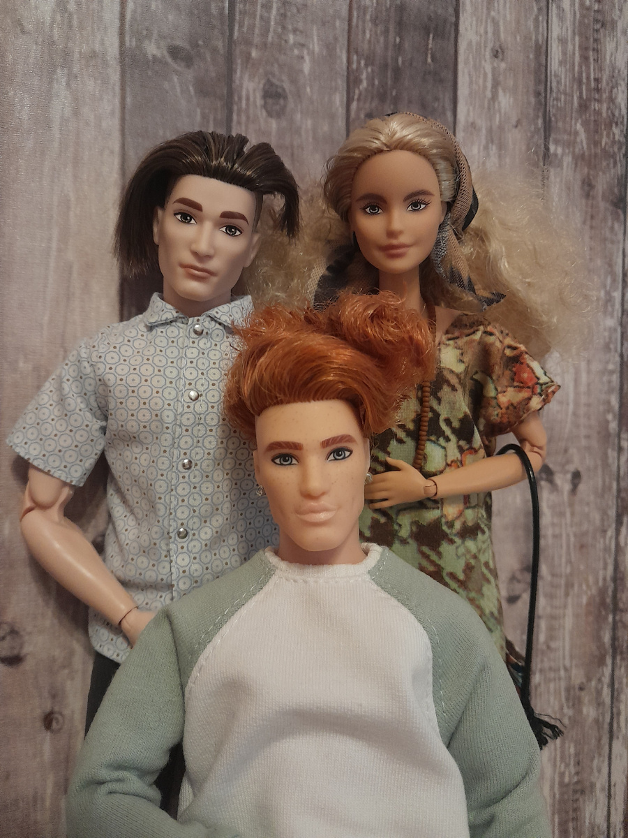 Тэд, Милли и Лиам.