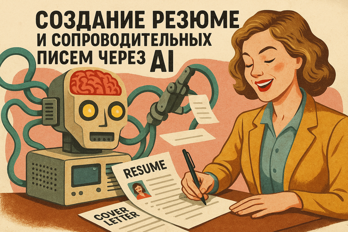 Нейросети для карьерного роста: создания резюме и сопроводительных писем
