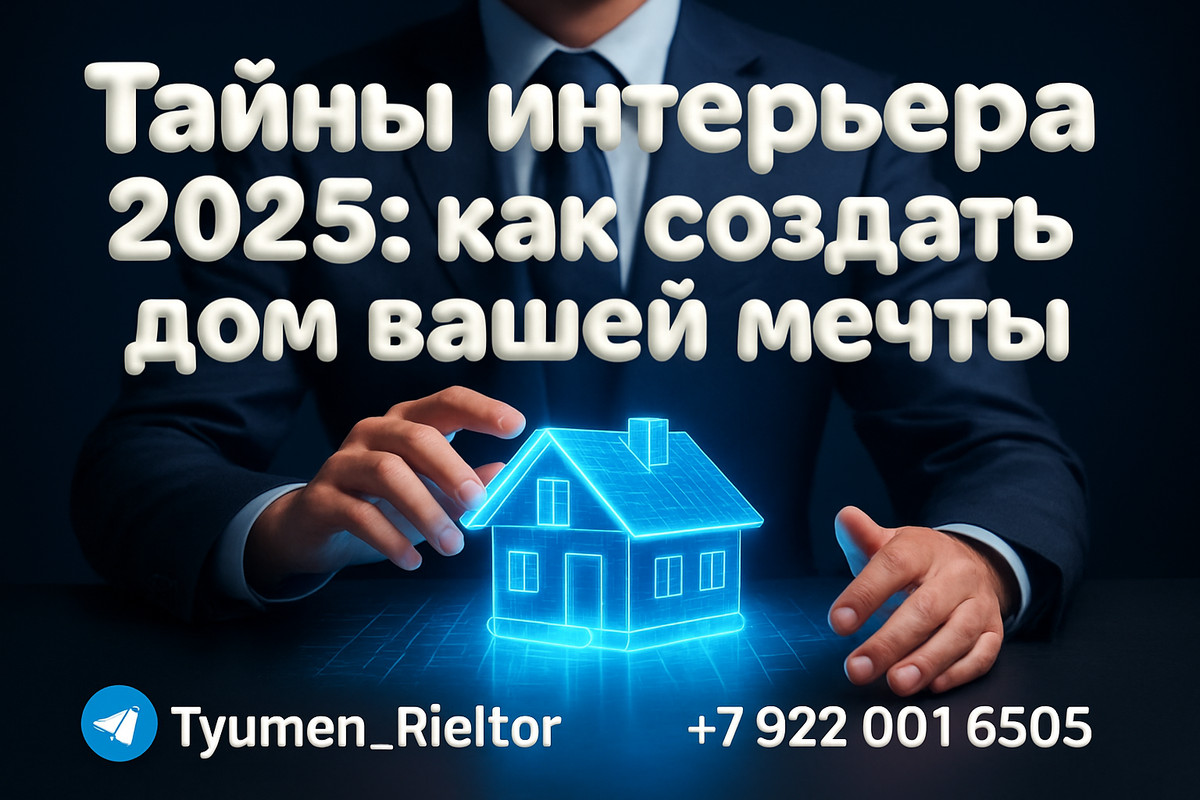    Тайны интерьера 2025: как создать дом вашей мечты Святослав Шакин