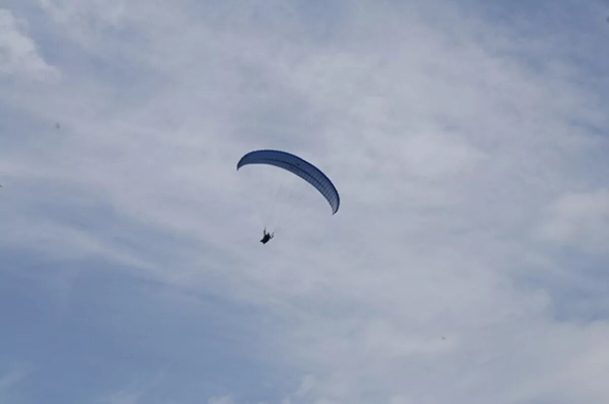    В Красноярском крае женщина получила травмы после полёта на параплане