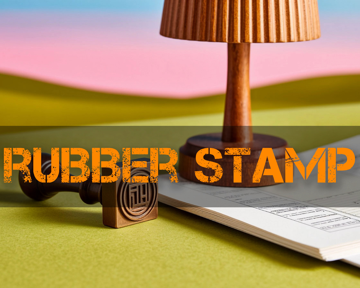 rubber stamp