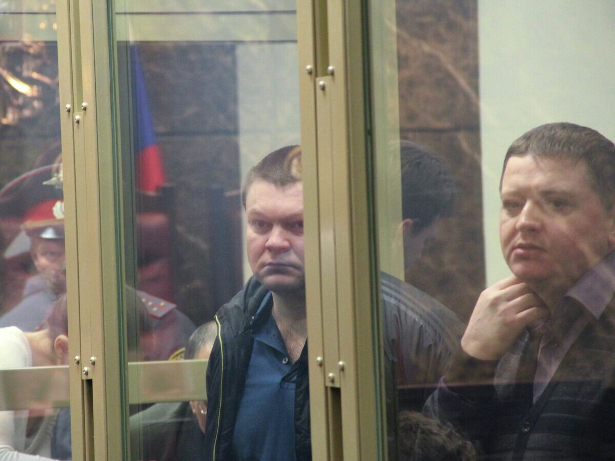    Слушание по делу банды "Цапковские" в Краснодаре© РИА Новости / Татьяна Кузнецова