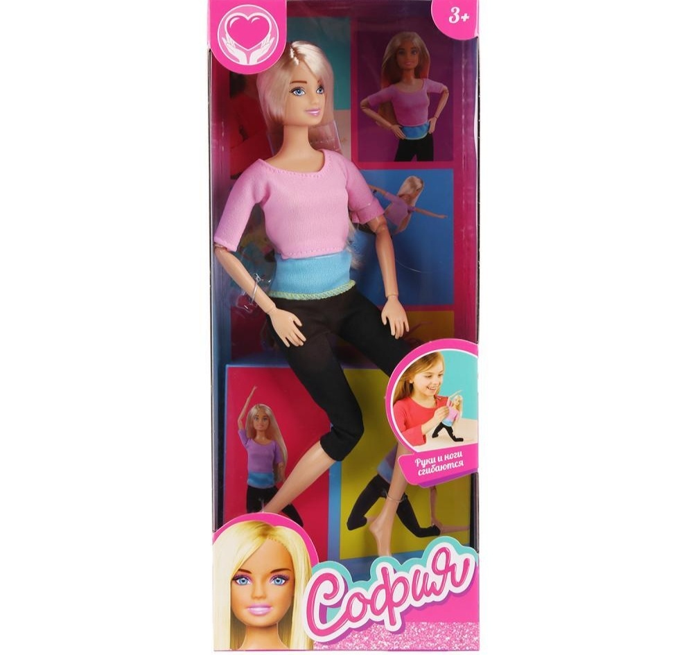 Подделка на Barbie — София. Конкретно эта — на Barbie Made To Move Pink Top, которая, кстати, у меня есть.