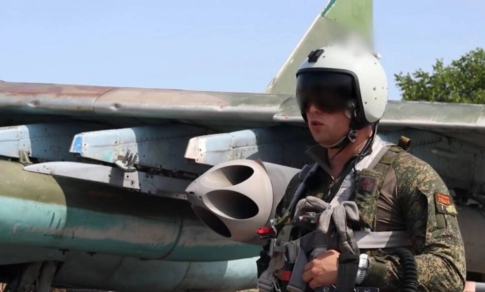    Лётчик с позывным Шторм. Фото: Министерство обороны РФ