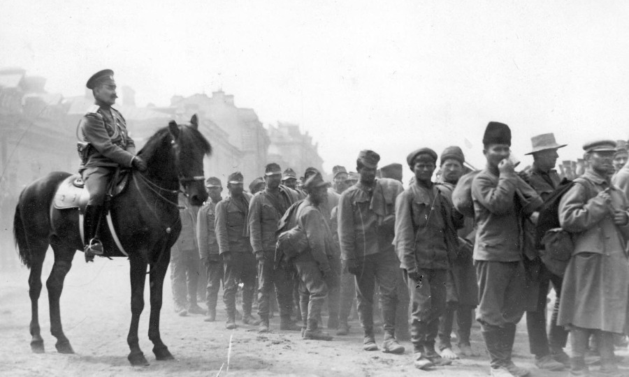 Австрийские славяне на Восточном фронте и в русском плену, Первая мировая.