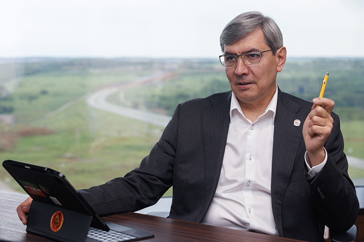    Роман Шайхутдинов: «10 лет — это небольшой юбилей, но для нас — команды Иннополиса, компаний и жителей города, которые поверили в него и стали неотъемлемой частью его истории и будущего, — это настоящий праздник!».   
Фото: «БИЗНЕС Online»