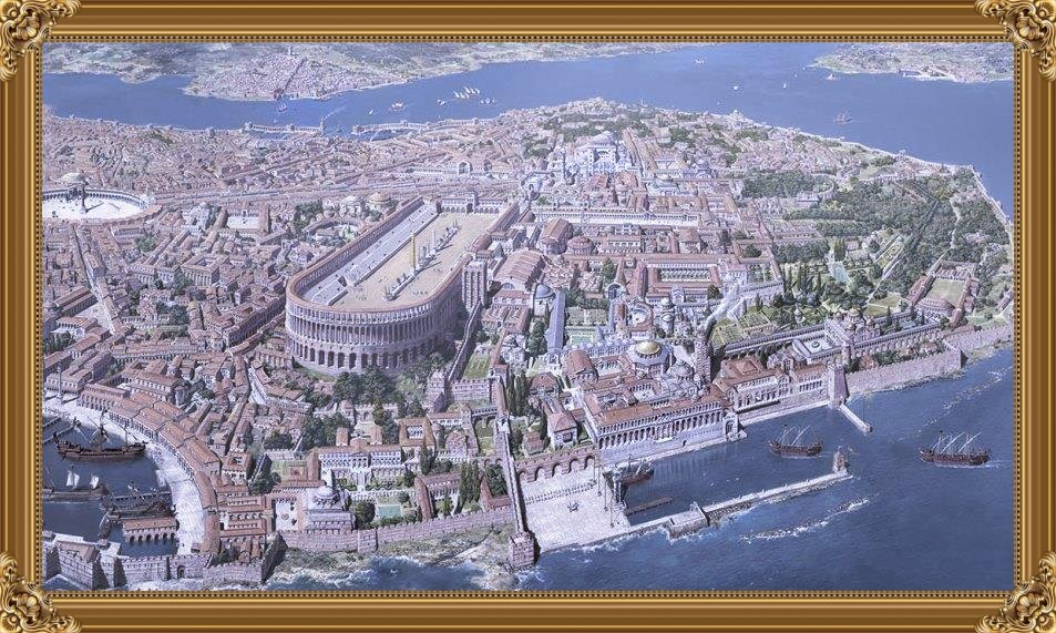 Константинополь - Станбул коллаж автора