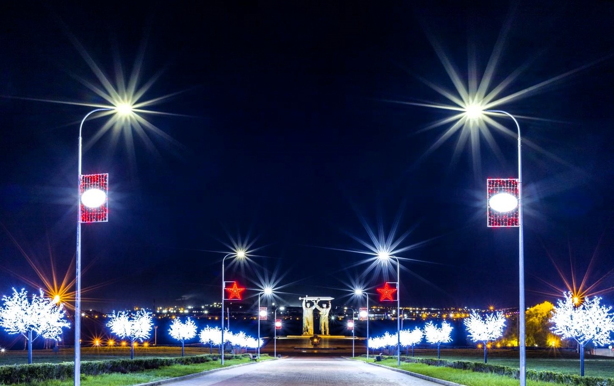 В парке у Вечного огня