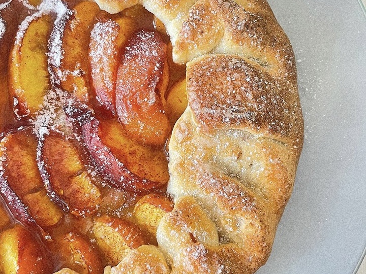 Творожная галета с фруктами❤