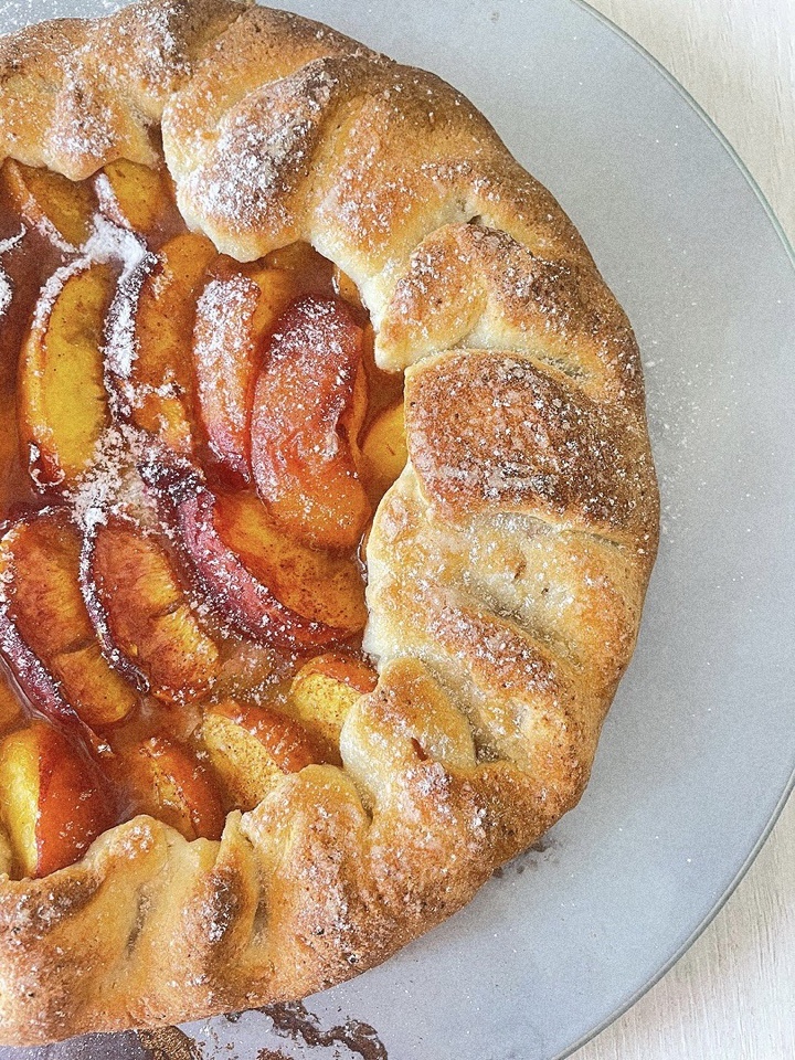 Галета с ярким и сочным персиком🍑