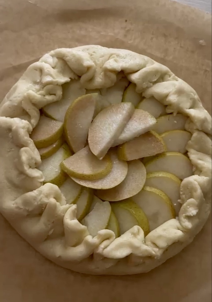 С творогом и грушей🍐