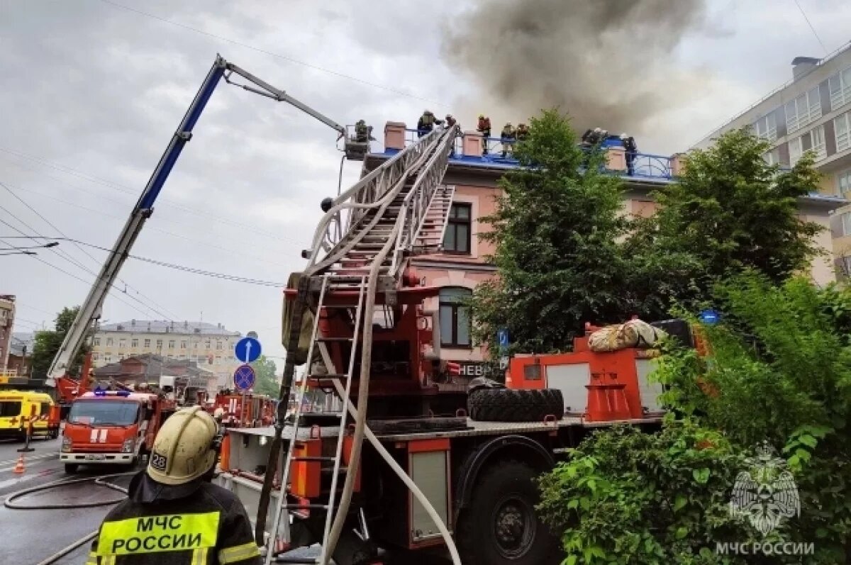    Частная клиника приостановила работу после пожара в Нижнем Новгороде