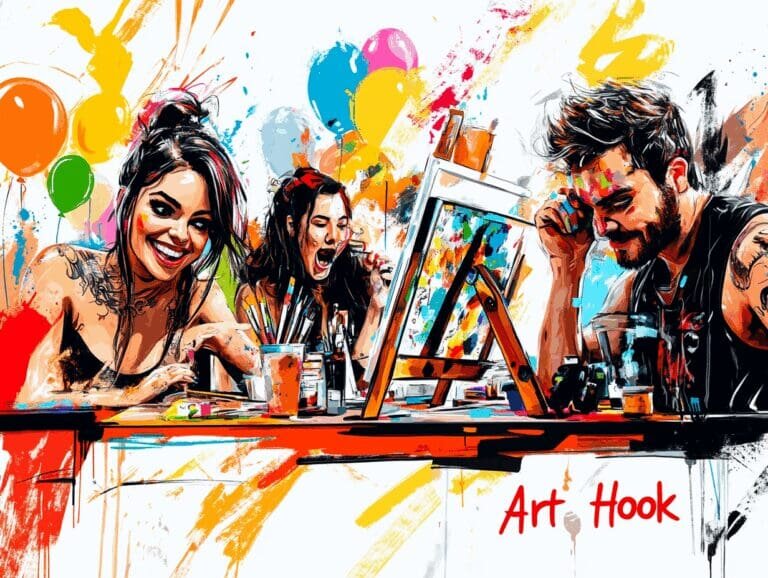    Недорогой художник на праздник: как создать незабываемую атмосферу веселья и творчества без лишних затрат Art-Hook.Ru