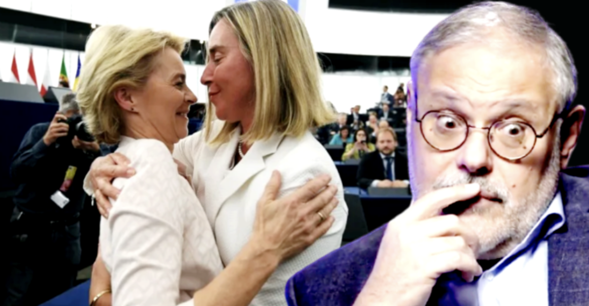 Урсула тонет в объятиях 