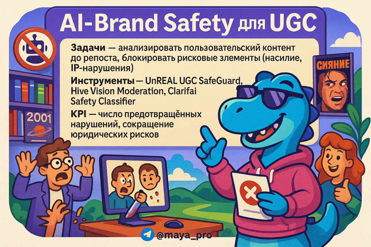   AI-brand safety для UGC: как защитить бренд и пользователей от скандалов и блокировок Артур Хорошев