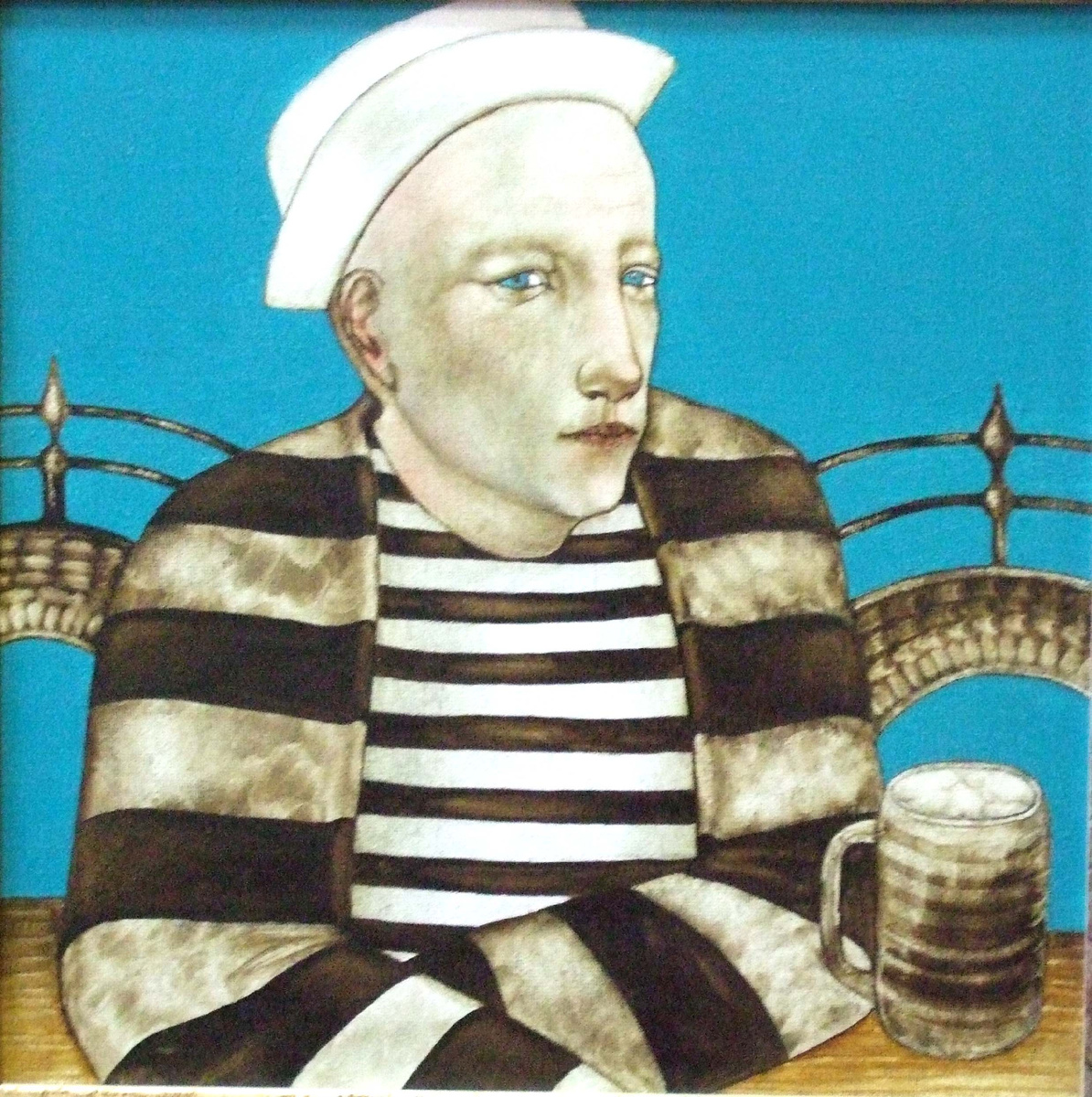 Акулова Женя "Моряк" 
30х30 хм
