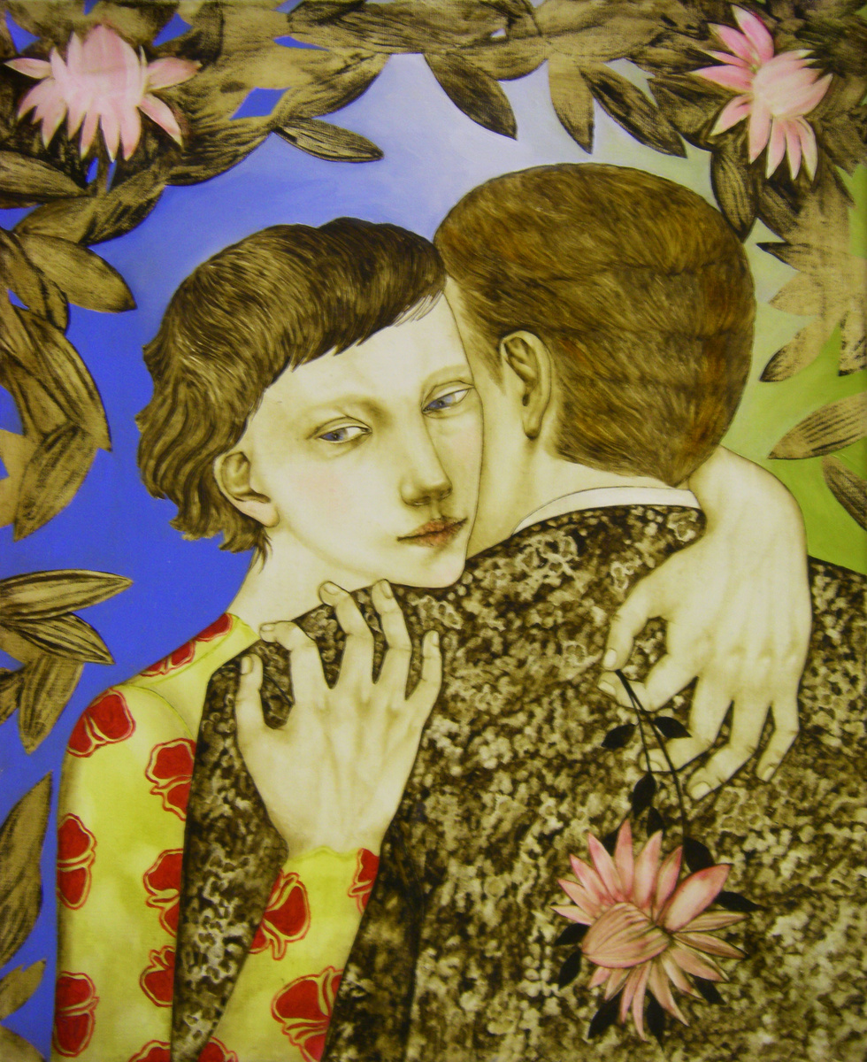 Акулова Женя "Танго" 
45х38 хм 2007 г