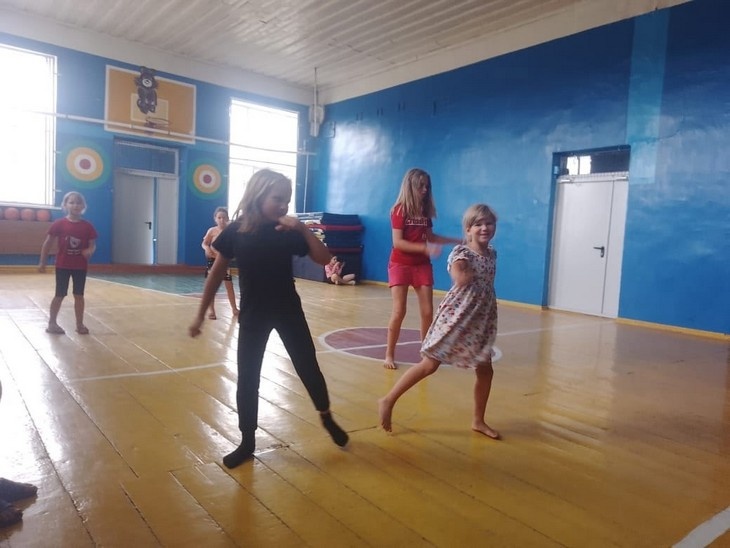    В пришкольном лагере Алексеева Наталья