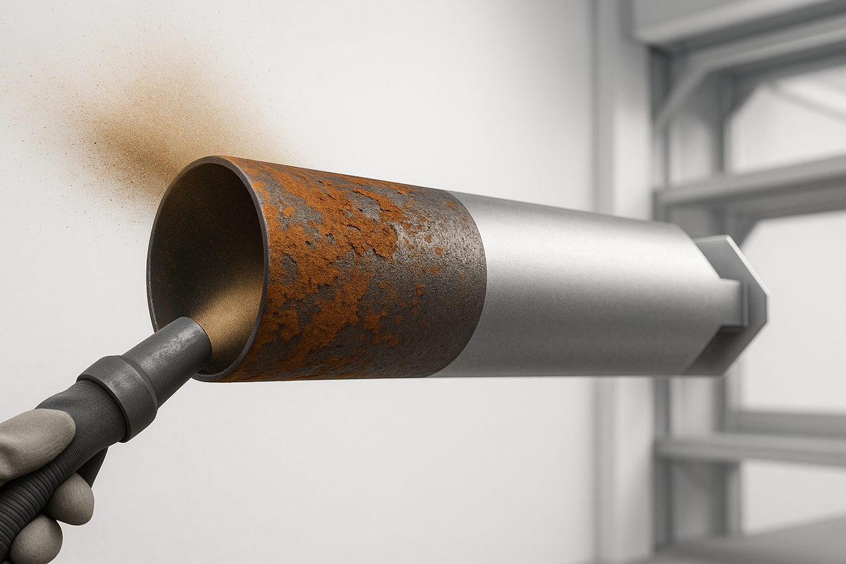 пескоструйная обработка металла от МИРАЖ