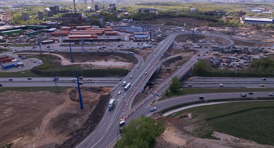    Развязка между Каширским и Володарским шоссе / Медиасток.рф