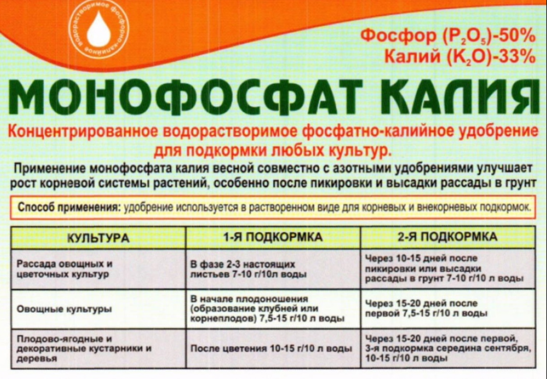 монофосфат калия