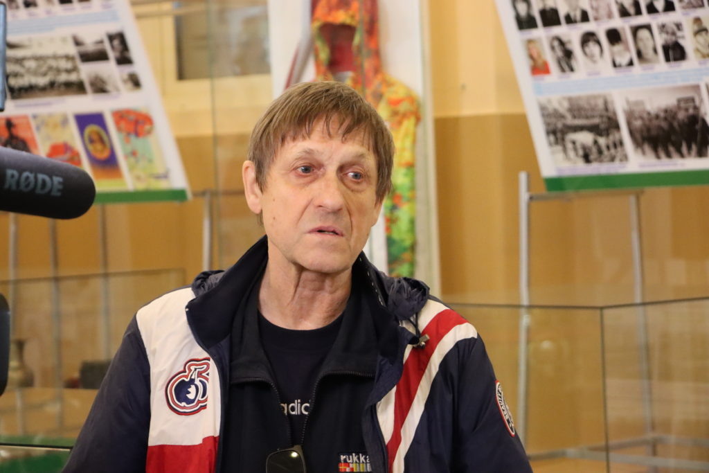    Руководитель Музея исто­рии ка­рельского спорта Евгений Шорохов. Фото: «Республика»/Родион Филиппов