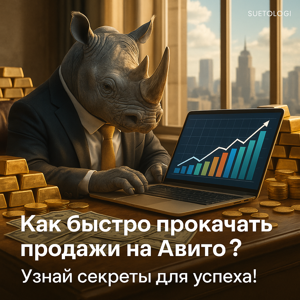    Как быстро внедрить товары на Авито Суетолог