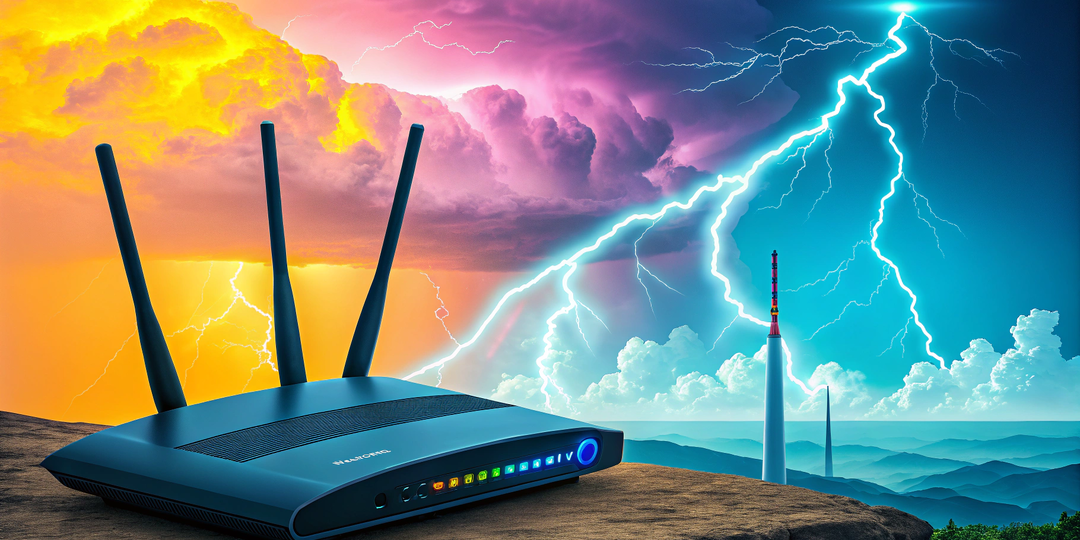 Пропал интернет после грозы? Что делать и как защититься в будущем?