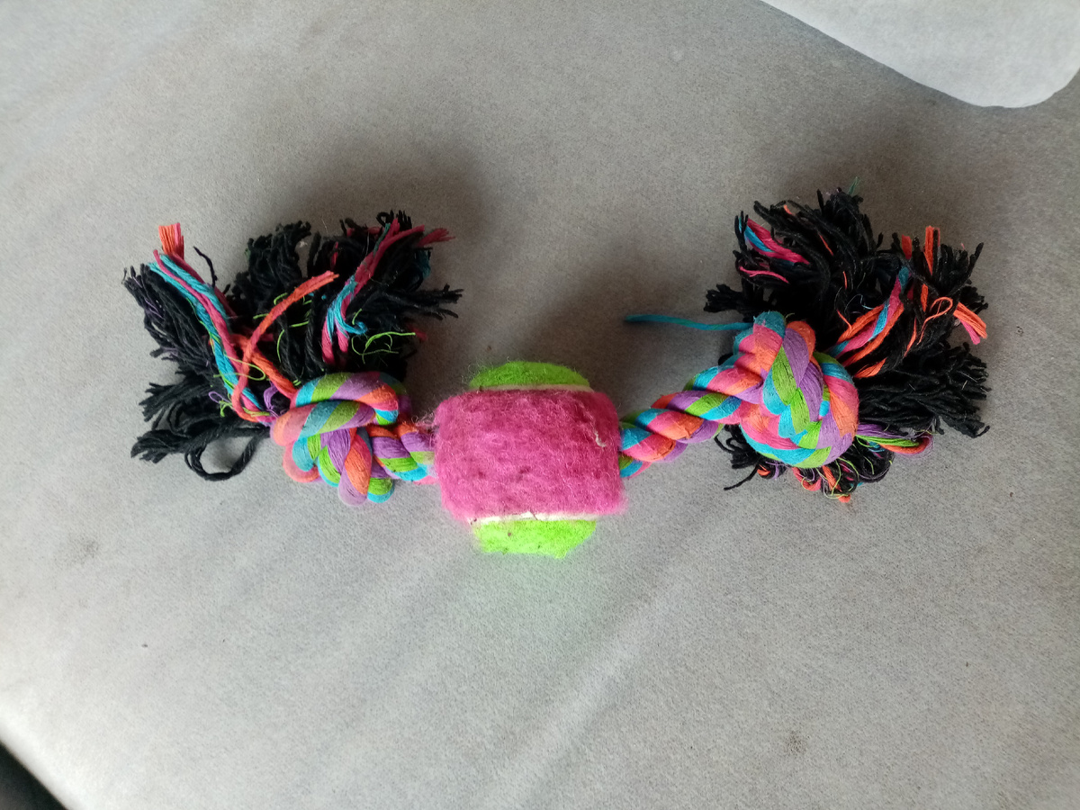 Косичка с мячиком