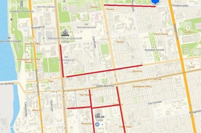    Карта новых парковок. Фото: 2ГИС