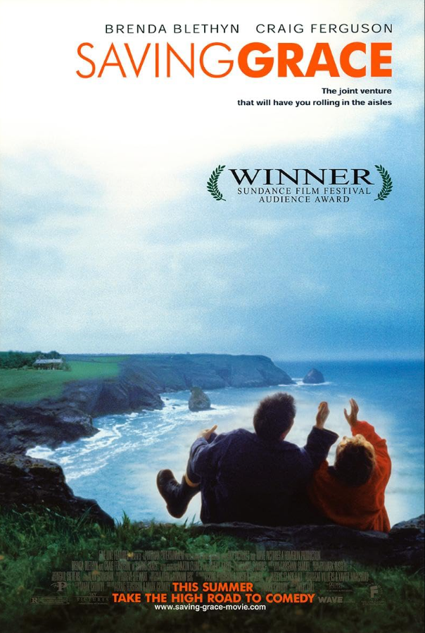 Постер фильма «Спасите Грейс» (1999) – одна из немногих точно законных версий