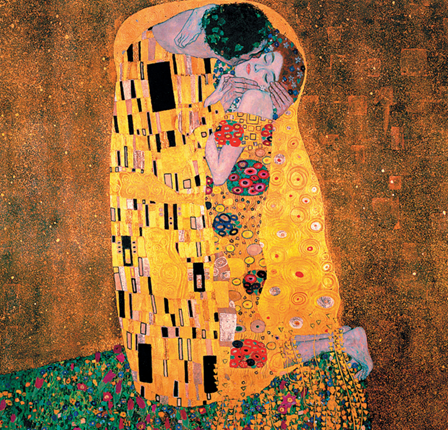 Густав Климт. Поцелуй. 1907–1908