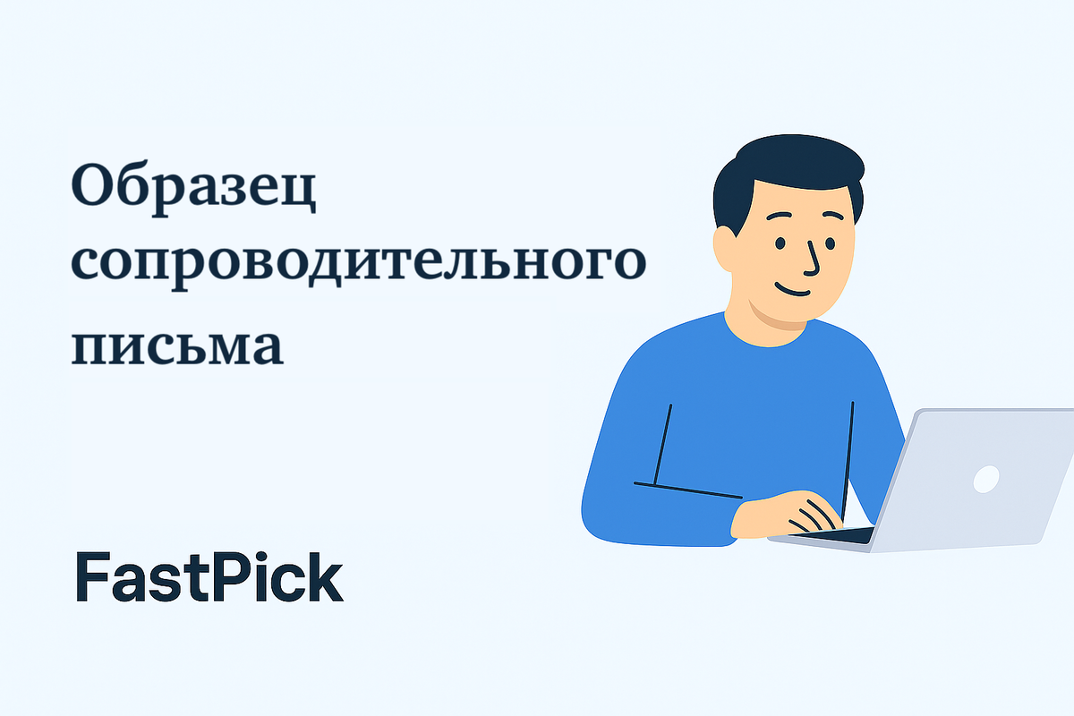 Ищете пример сопроводительного письма, чтобы выделиться среди кандидатов? Пишите вместе с FastPick.ru