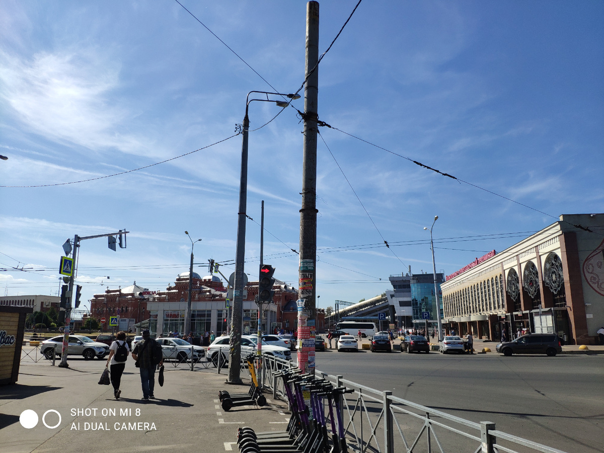 Фото ,вид от столовой