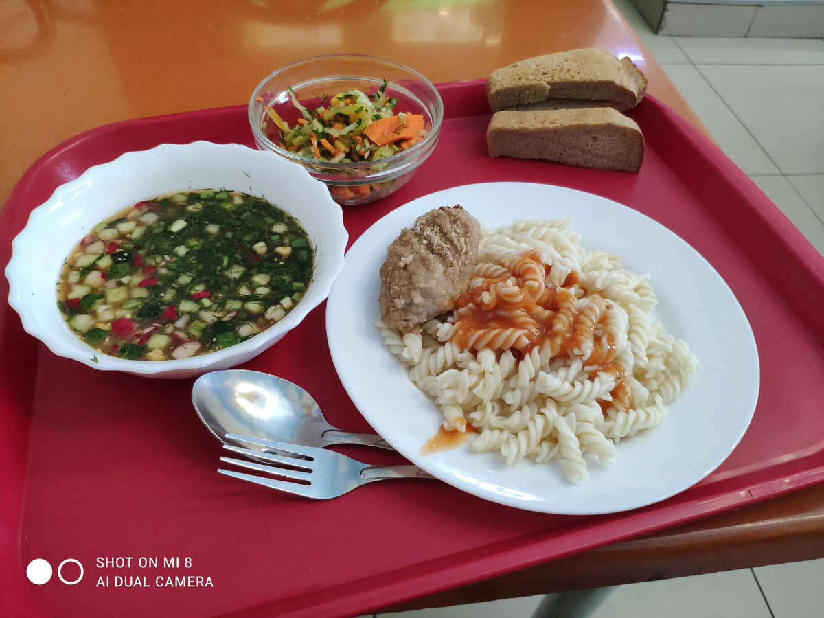 Мой первый обед в столовой у Ж.д