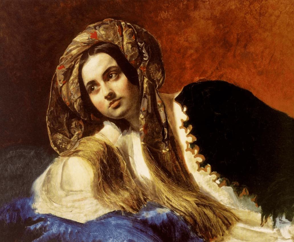 Турчанка, Карл Брюллов, 1837-1839