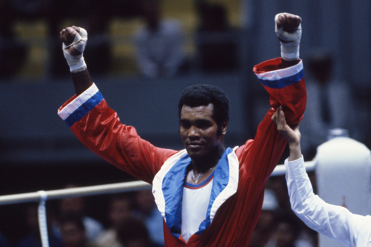 Теофило Стивенсон на Олимпиаде-1980 в Москве. Фото: GLOBAL LOOK PRESS