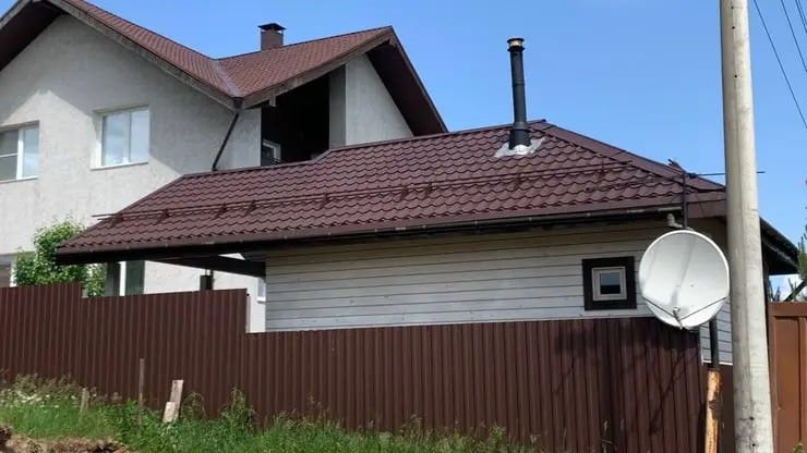 Баня на участке. Фото красноярских журналистов. Источник: sibnovosti.ru