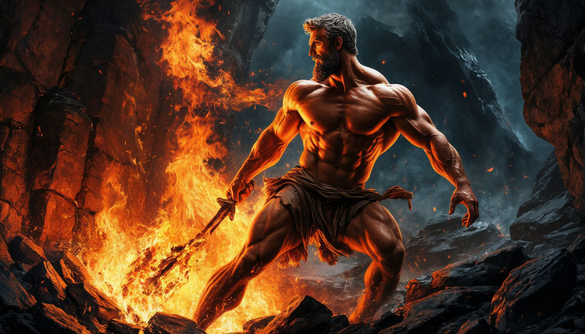 Так "Шедеврум" видит древнегреческий миф о краже Прометеем божественного огня для людей. А чем саламандры хуже? Или тот огонь был не для них?