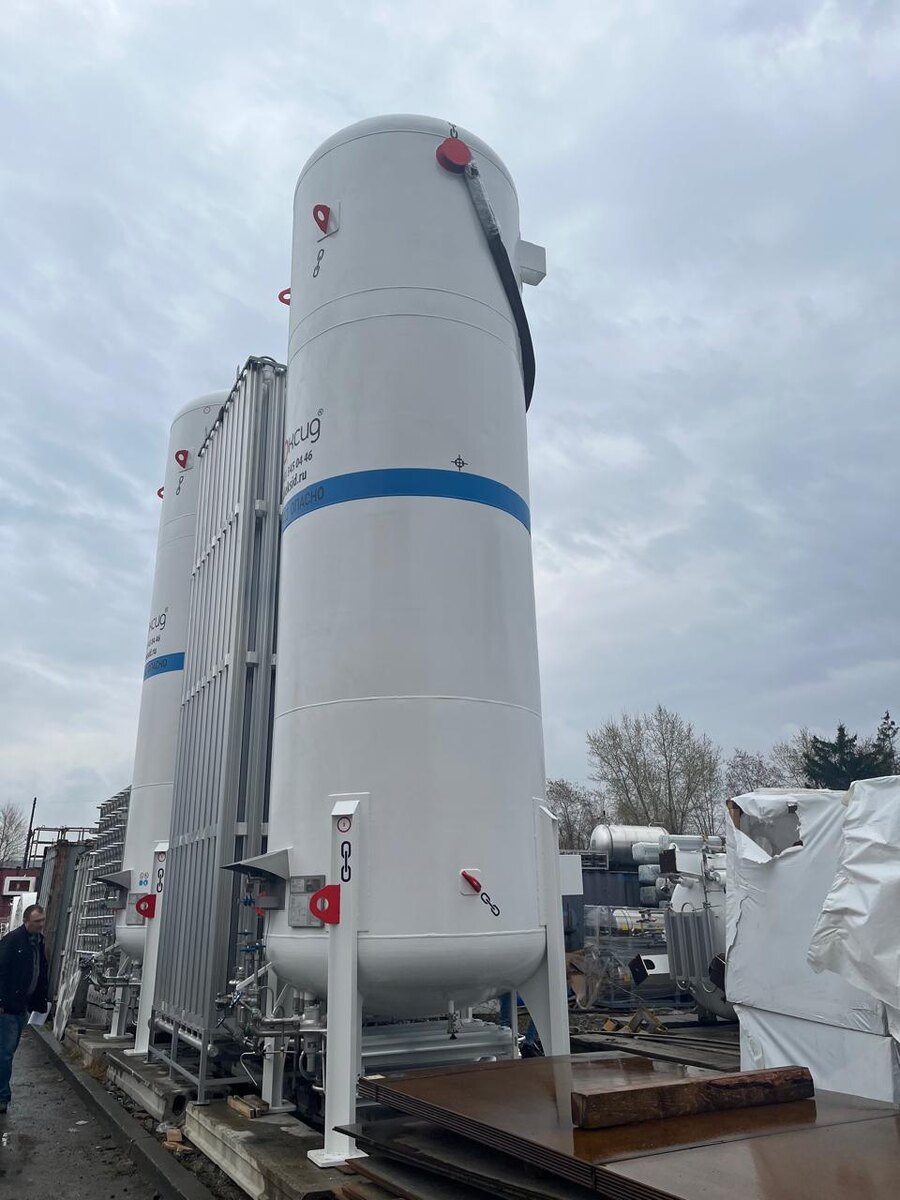 Система газоснабжения Диоксид для обеспечения бесперебойной работы сварочного участка.