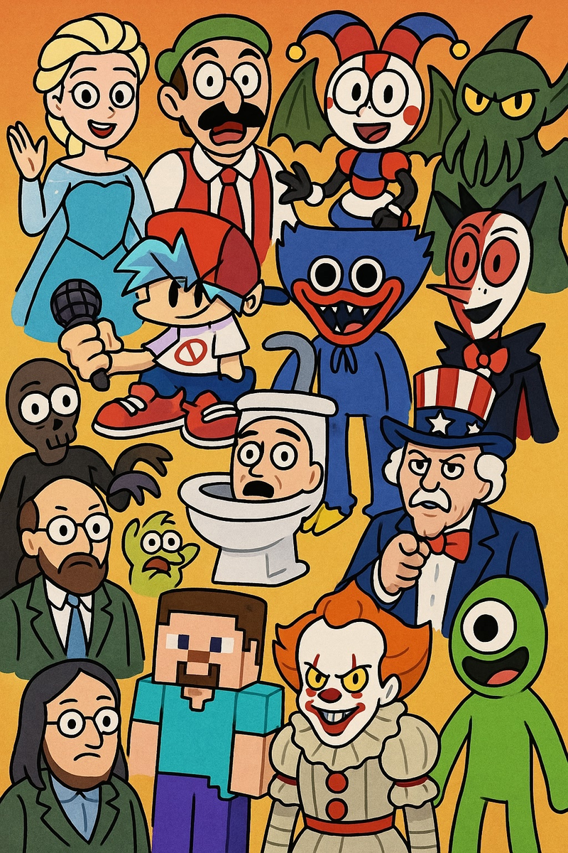 Ура, 2D-брейнрот! Как в старые добрые!