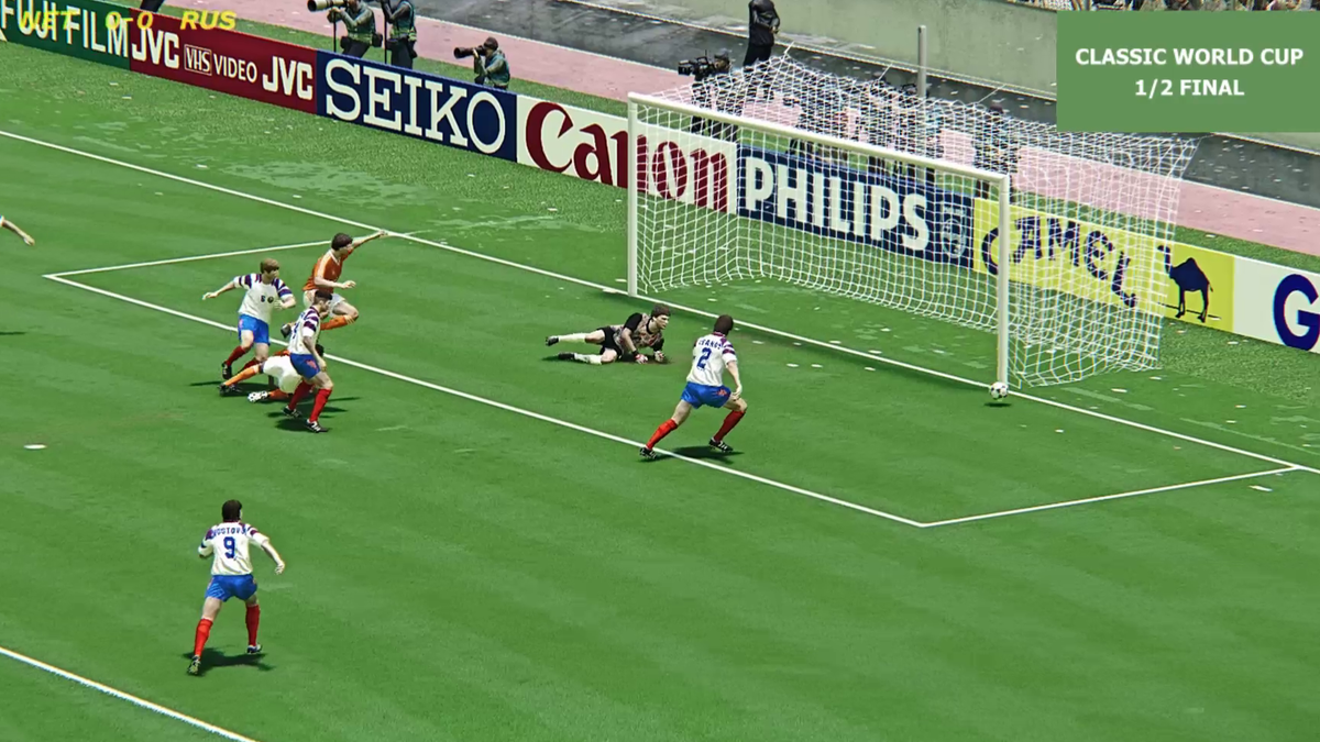 Russia vs Netherlands - classic world cup 1/2 final