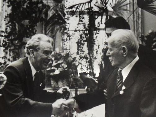 А. А. Плоткин, в гостях у Шолохова