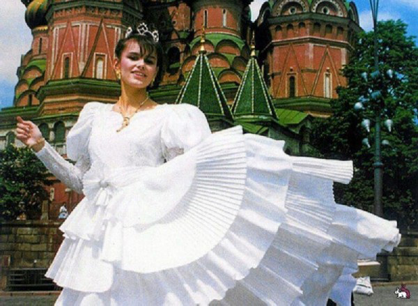 Маша Калинина на Красной Площади