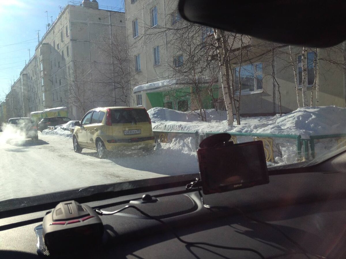 Это наш Nissan после продажи =( 