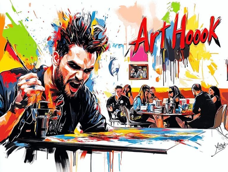    Закажите художника на корпоратив в Москве: создайте незабываемое арт-приключение для вашей команды! Art-Hook.Ru