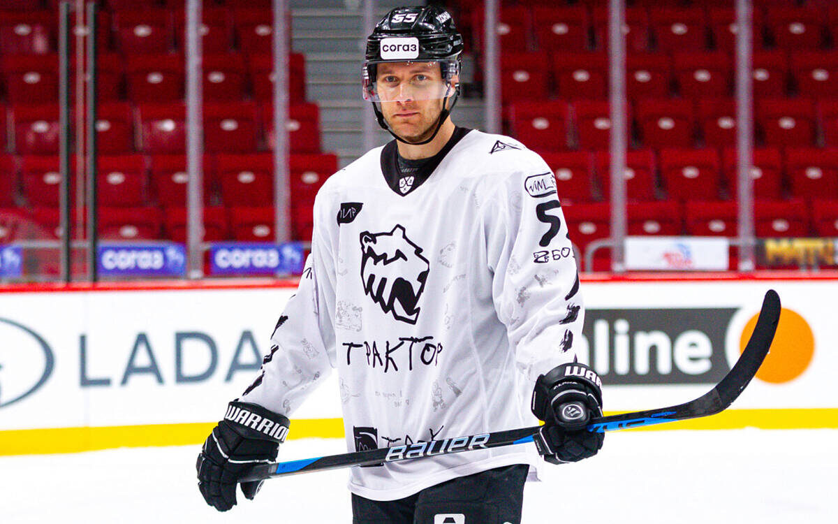 Владимир Ткачев в межсезонье покинул «Трактор»Фото: hctraktor.org