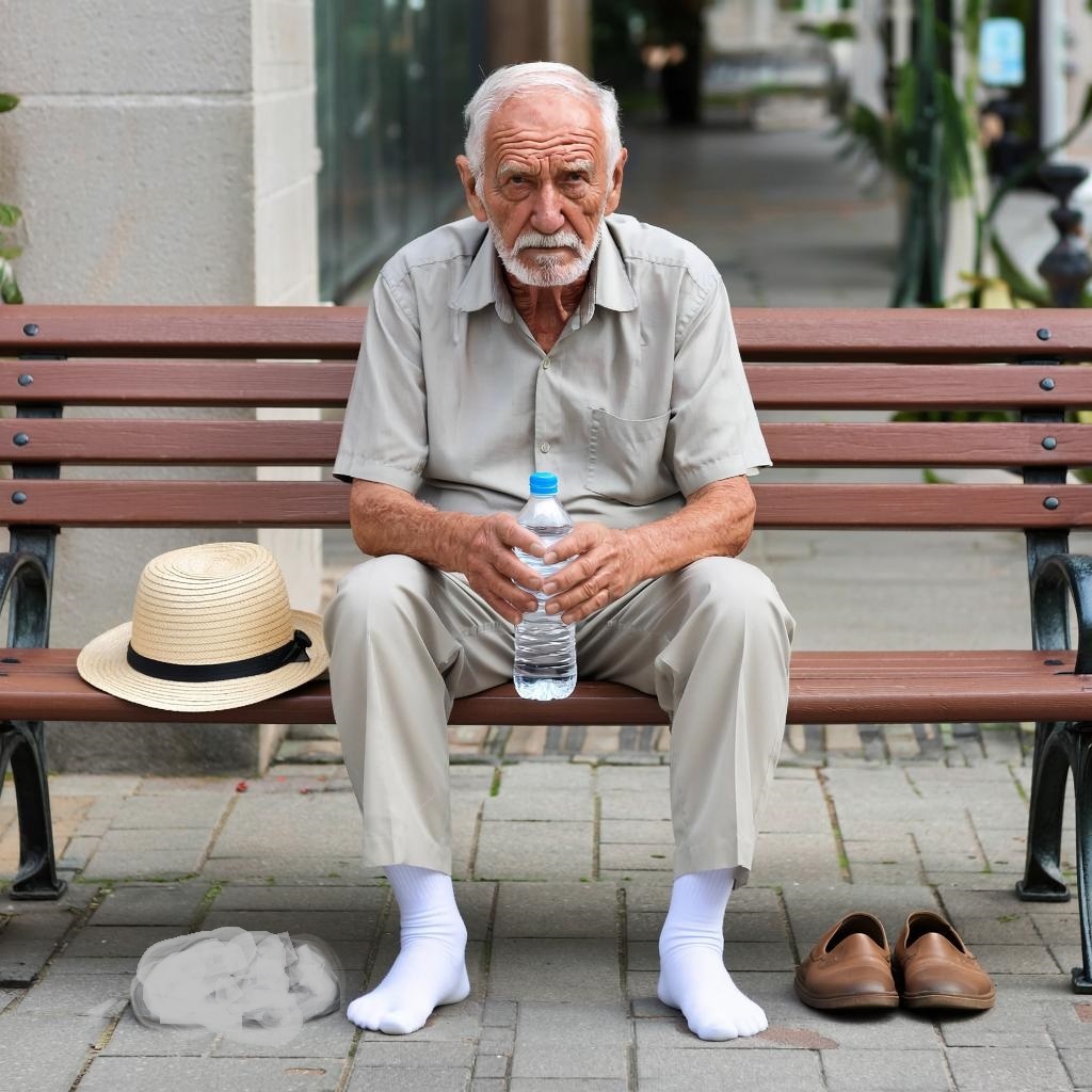 Пожилым людям в жару особенно нужна помощь