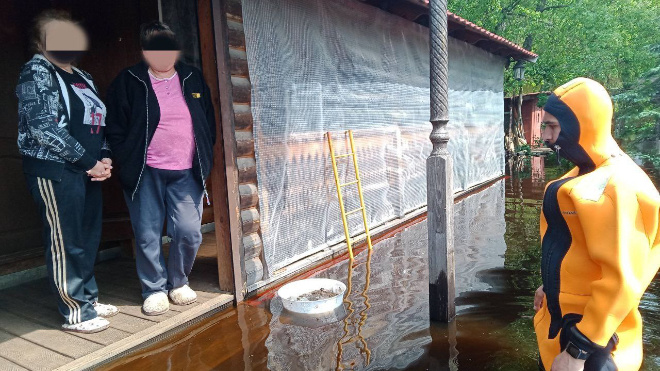 Фото: Аварийно-спасательная служба Ленинградской области