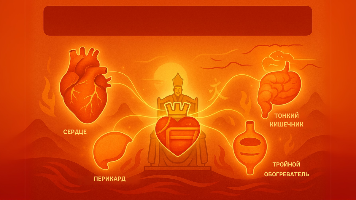 4 органа стихии Огонь